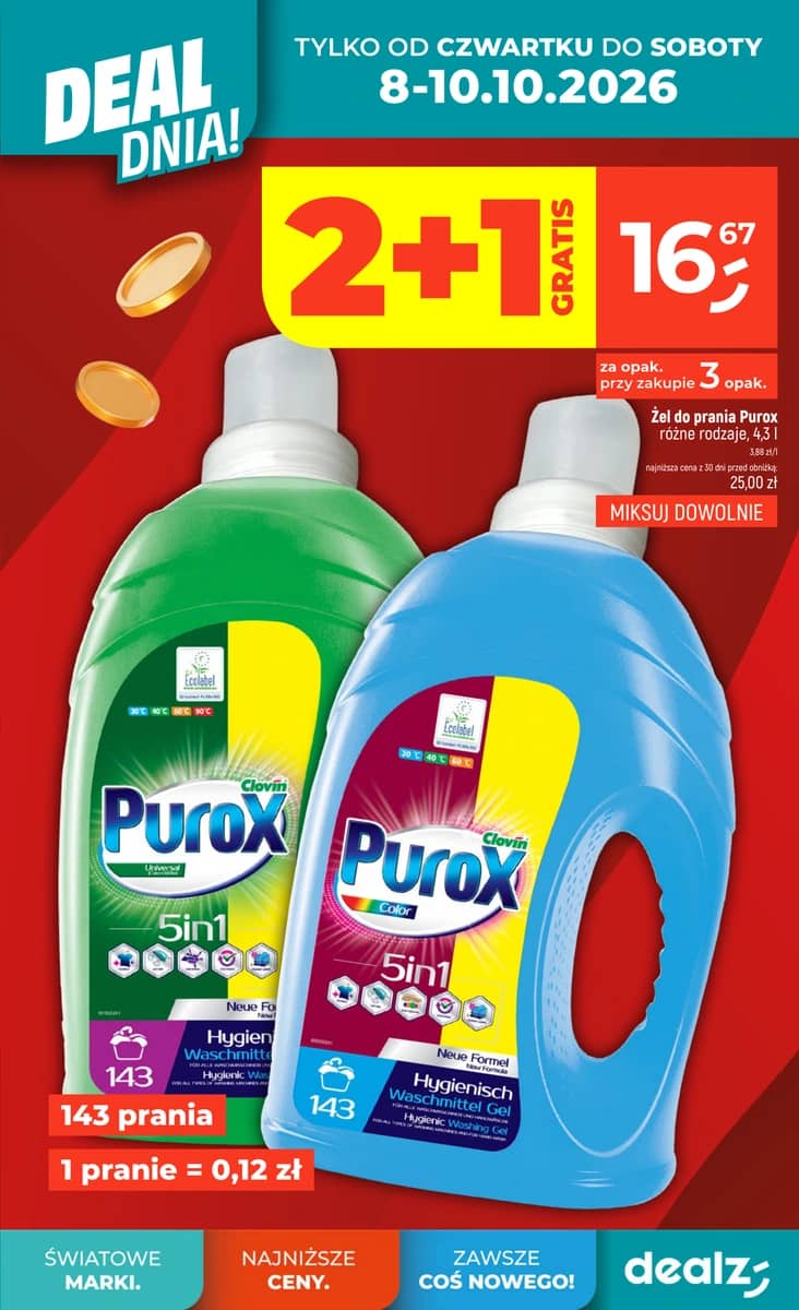 Dealz - Dealz "DEAL DNIA" akcijų leidinys 3 puslapis