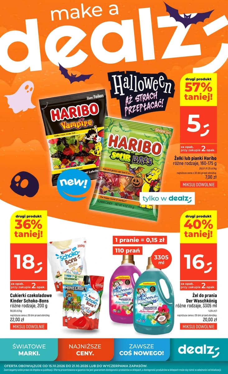 Dealz - Dealz akcijų leidinys 1 puslapis