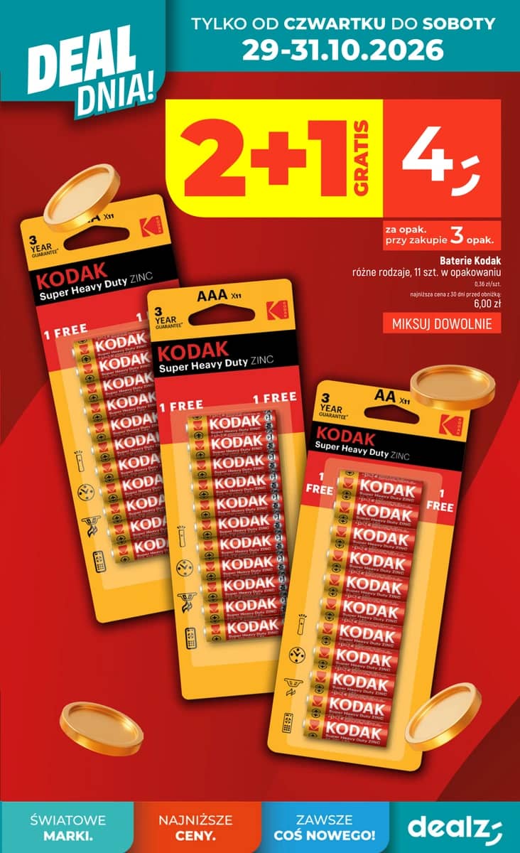 Dealz - Dealz akcijų leidinys 3 puslapis