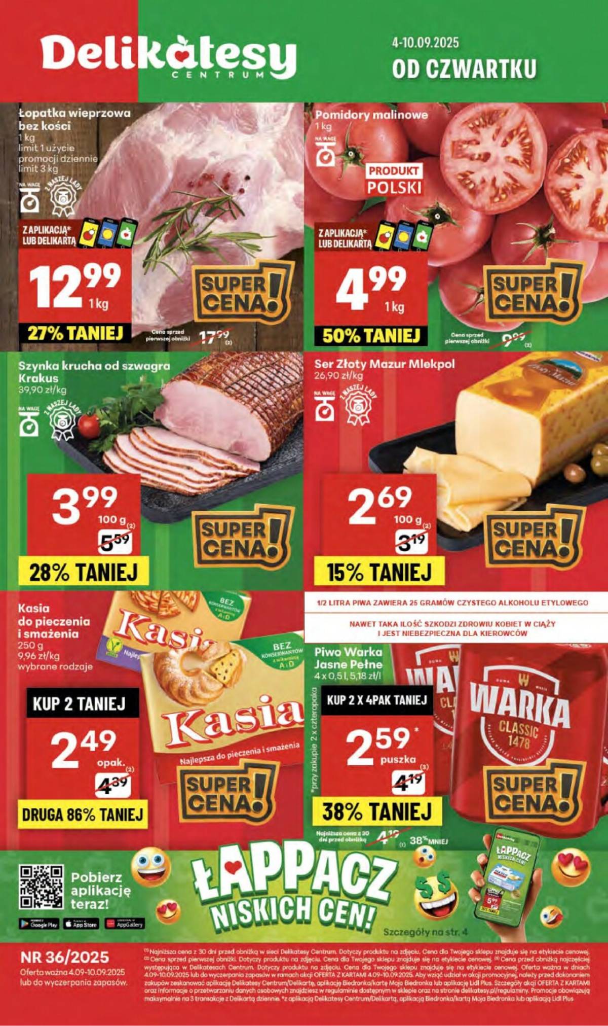Delikatesy Centrum - Franczyza DC36 Czwartek 1 puslapis