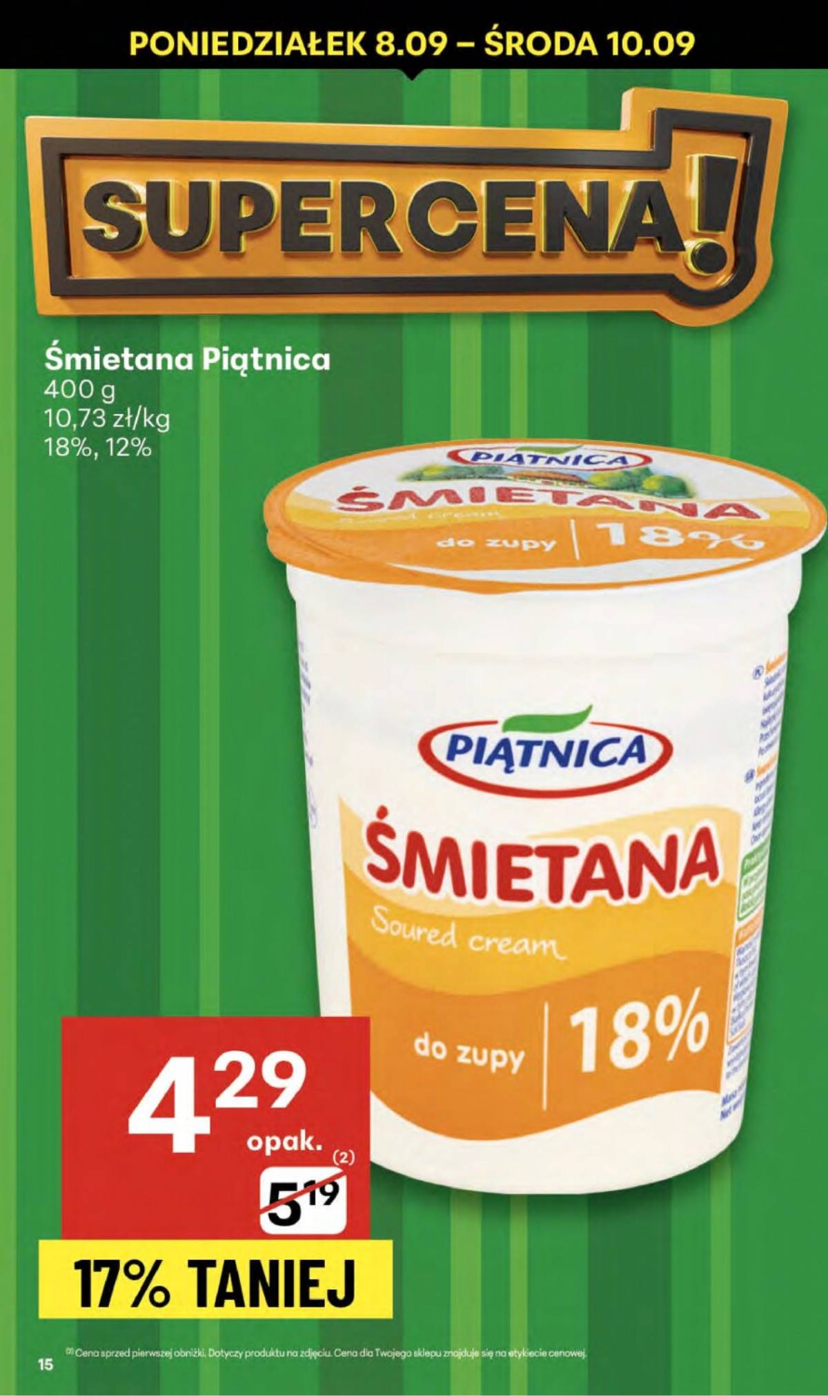 Delikatesy Centrum - Franczyza DC36 Czwartek 15 puslapis