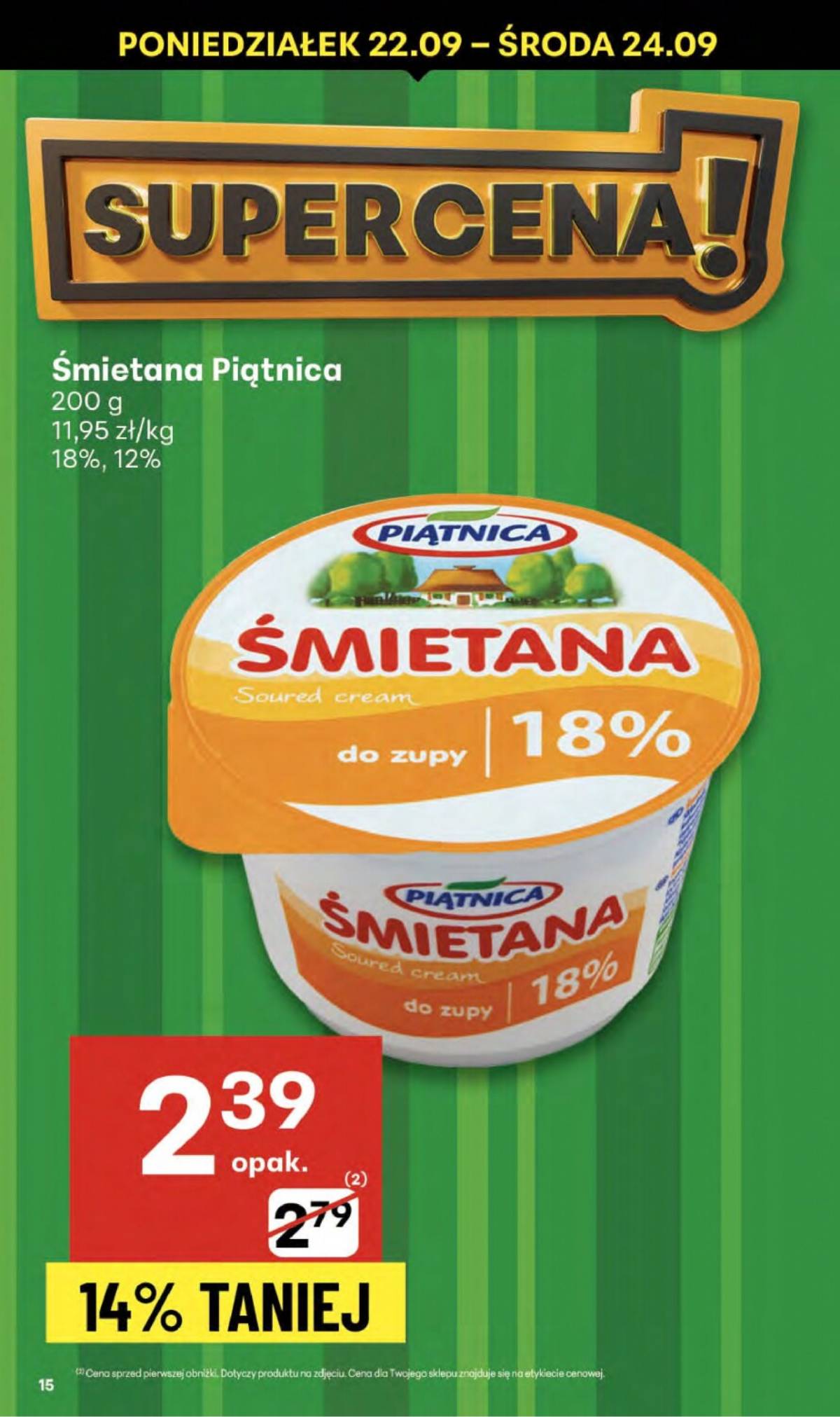 Delikatesy Centrum - Franczyza DC38 Czwartek 15 puslapis
