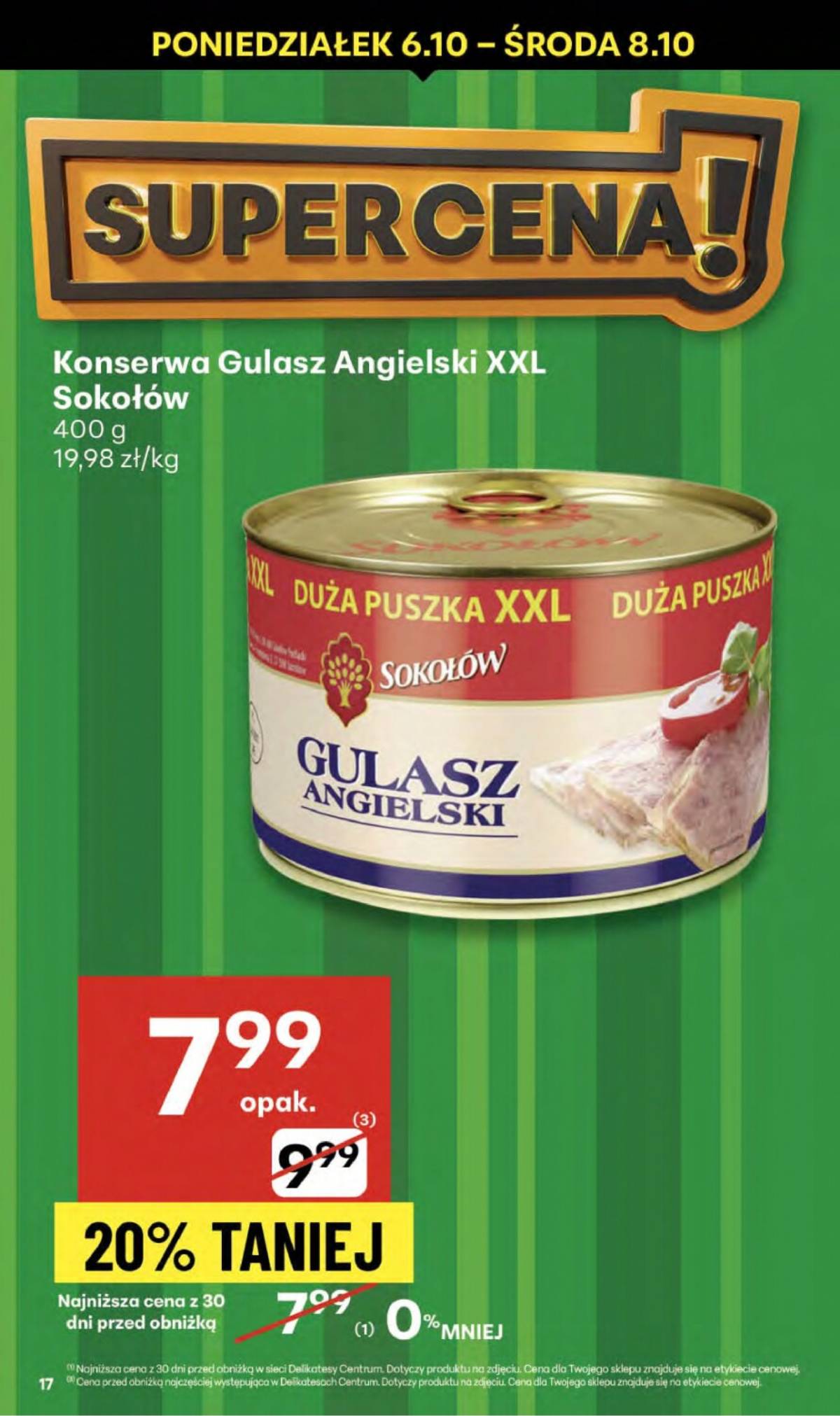 Delikatesy Centrum - Franczyza DC40 Czwartek 17 puslapis