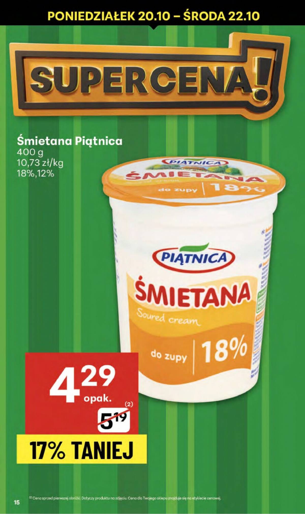 Delikatesy Centrum - Franczyza DC42 Czwartek 15 puslapis