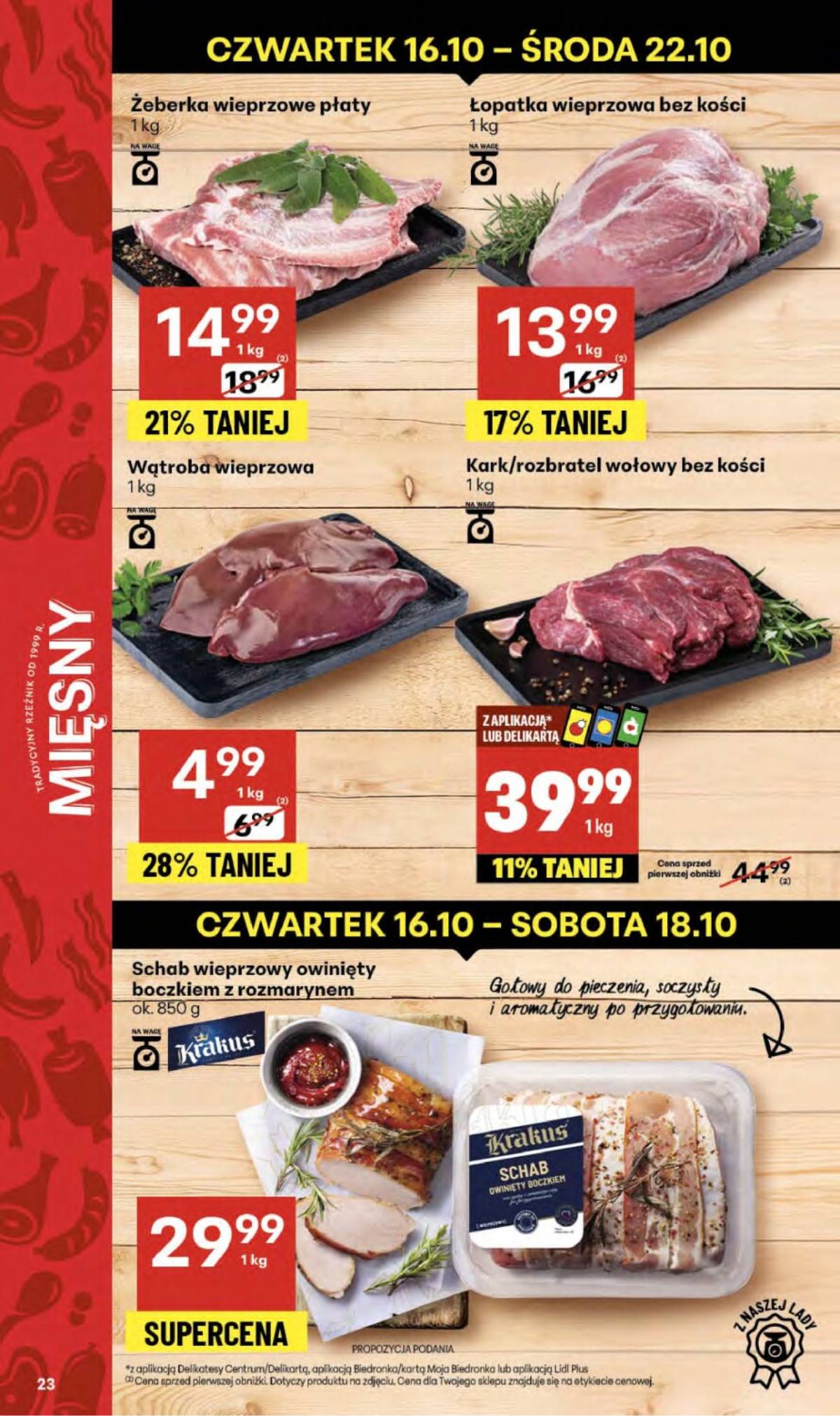 Delikatesy Centrum - Franczyza DC42 Czwartek 23 puslapis