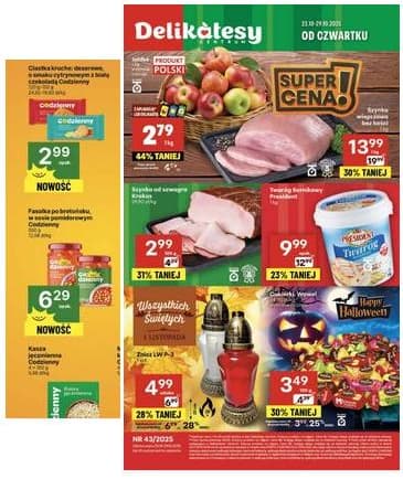 Delikatesy Centrum - Franczyza DC43 Czwartek 2025-10-23 – 2025-10-29