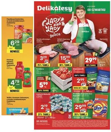 Delikatesy Centrum - Franczyza DC45 Czwartek 2025-11-06 – 2025-11-12