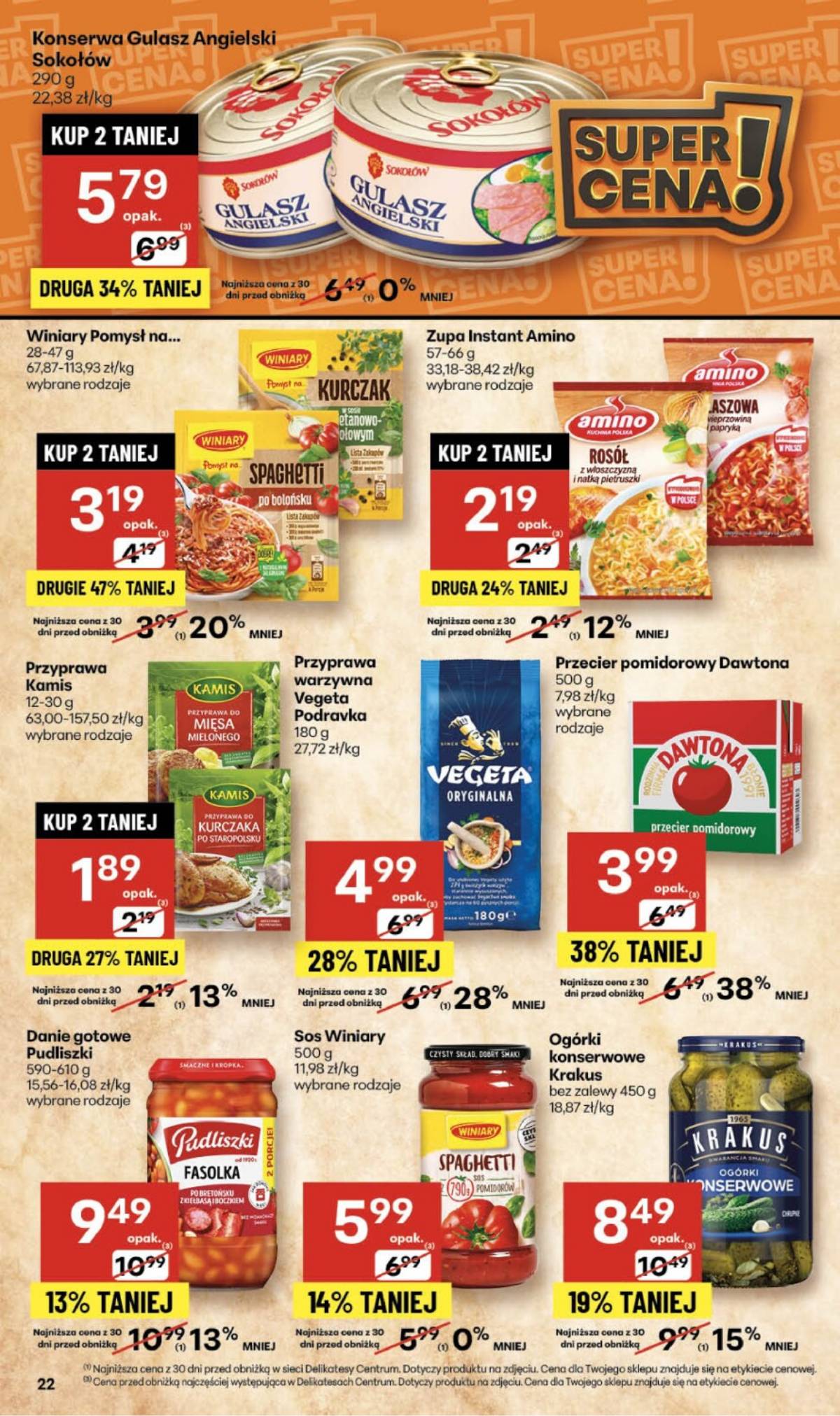 Delikatesy Centrum - Franczyza DC45 Czwartek 22 puslapis