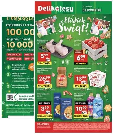 Delikatesy Centrum - Franczyza DC48 Czwartek 2025-11-27 – 2025-12-03