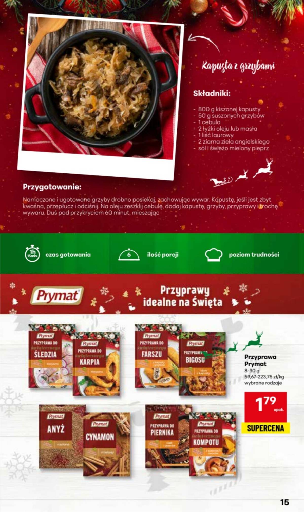 Delikatesy Centrum - Katalog Przepisy na Bliskie Święta DC48-DC49-DC50 15 puslapis