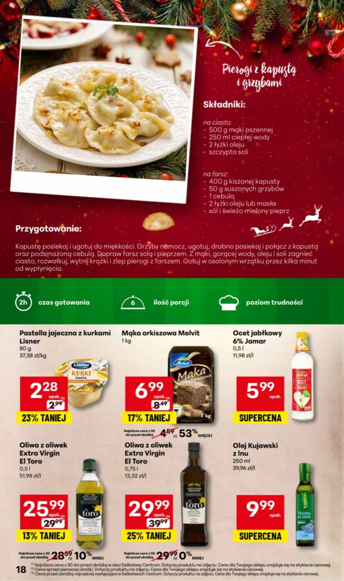 Delikatesy Centrum - Katalog Przepisy na Bliskie Święta DC48-DC49-DC50 18 puslapis