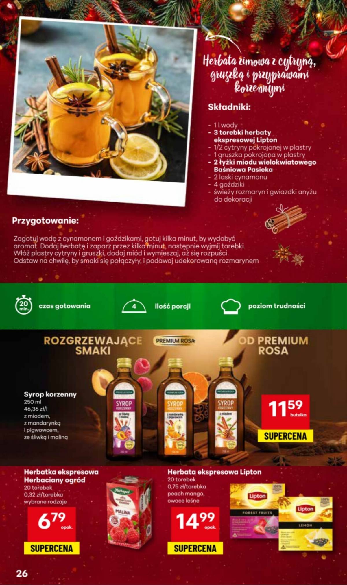 Delikatesy Centrum - Katalog Przepisy na Bliskie Święta DC48-DC49-DC50 26 puslapis