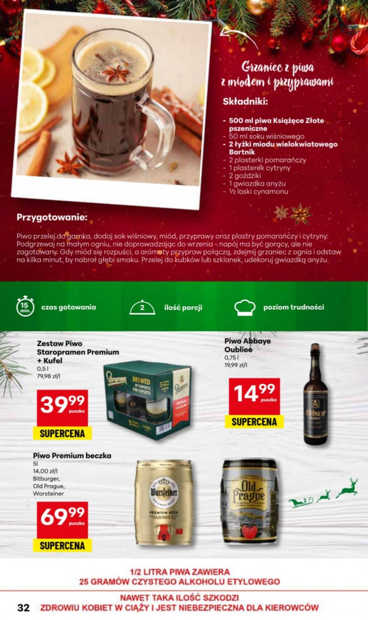 Delikatesy Centrum - Katalog Przepisy na Bliskie Święta DC48-DC49-DC50 32 puslapis