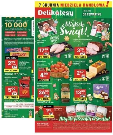 Delikatesy Centrum - Franczyza DC49 Czwartek 2025-12-04 – 2025-12-10