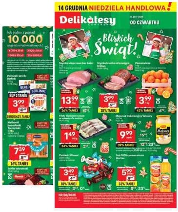 Delikatesy Centrum - Franczyza DC50 Czwartek 2025-12-11 – 2025-12-17