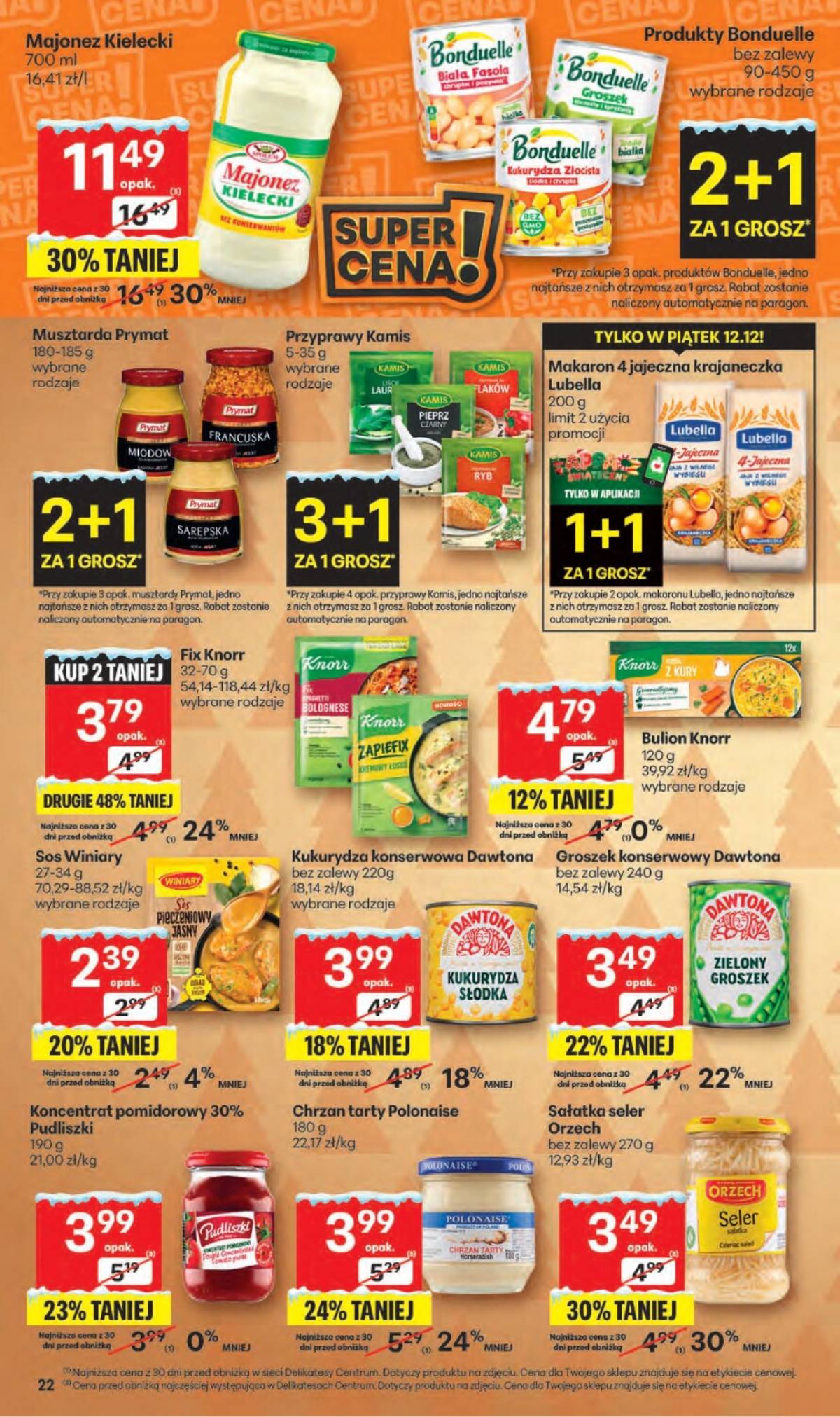 Delikatesy Centrum - Franczyza DC50 Czwartek 22 puslapis