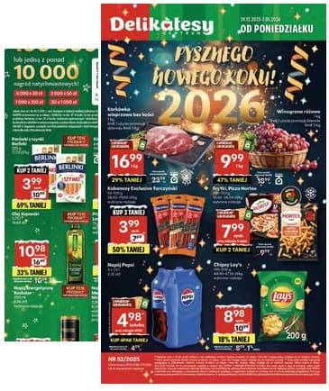 Delikatesy Centrum - Franczyza DC52 Czwartek 2025-12-29 – 2026-01-07