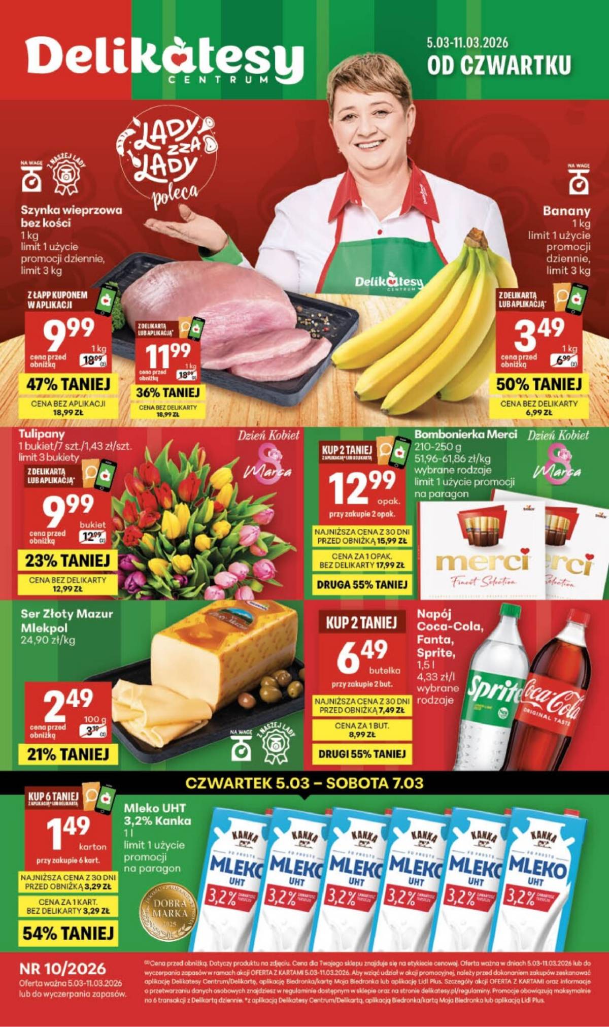 Delikatesy Centrum - Franczyza DC10 Czwartek 1 puslapis