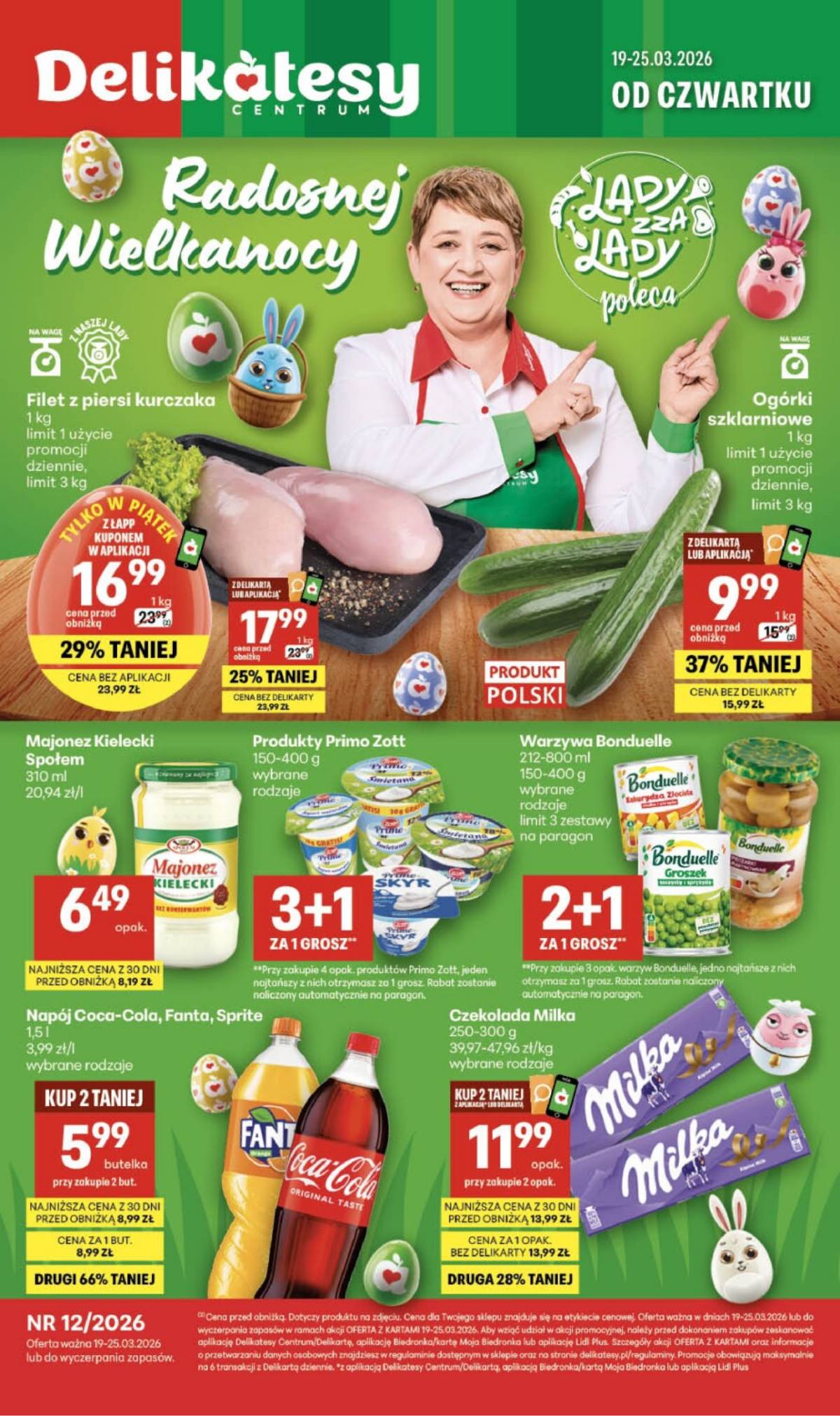 Delikatesy Centrum - Franczyza DC12 Czwartek 1 puslapis