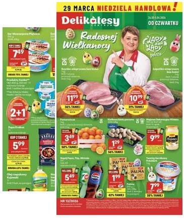 Delikatesy Centrum - Franczyza DC13 Czwartek 2026-03-26 – 2026-04-01