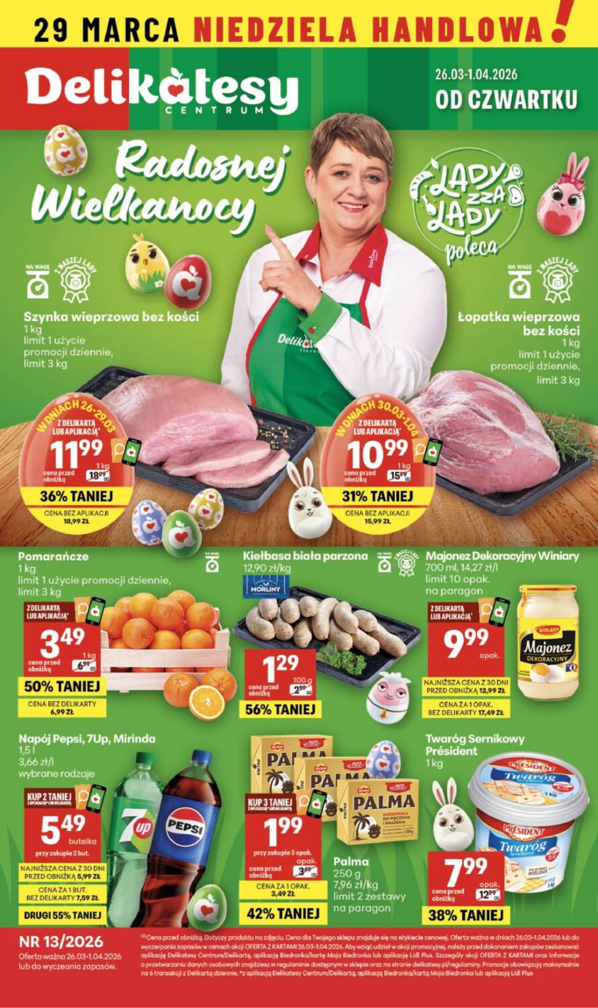 Delikatesy Centrum - Franczyza DC13 Czwartek 1 puslapis