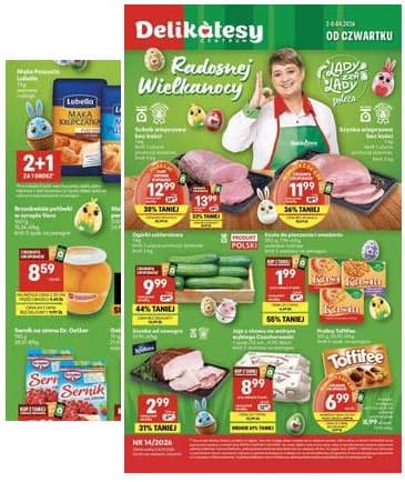 Delikatesy Centrum - Franczyza DC14 Czwartek 2026-04-02 – 2026-04-08