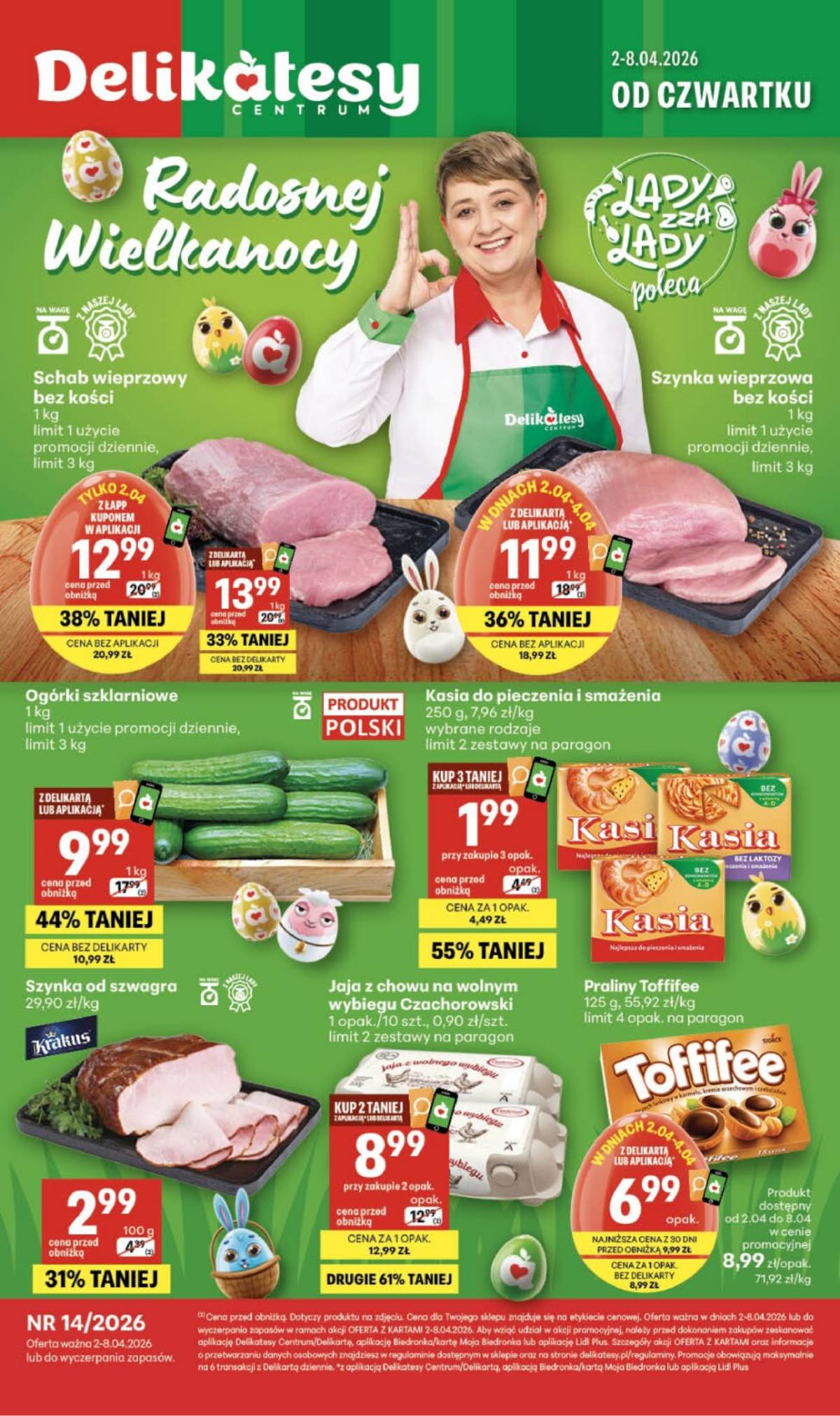 Delikatesy Centrum - Franczyza DC14 Czwartek 1 puslapis