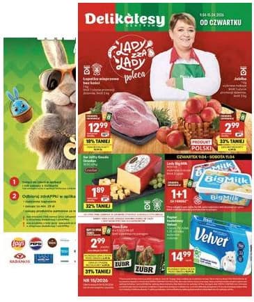 Delikatesy Centrum - Franczyza DC15 Czwartek 2026-04-09 – 2026-04-15