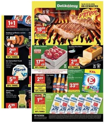 Delikatesy Centrum - Franczyza DC16 Czwartek 2026-04-16 – 2026-04-22