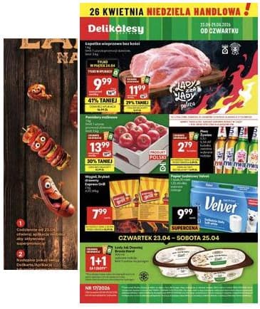 Delikatesy Centrum - Franczyza DC17 Czwartek 2026-04-23 – 2026-04-29