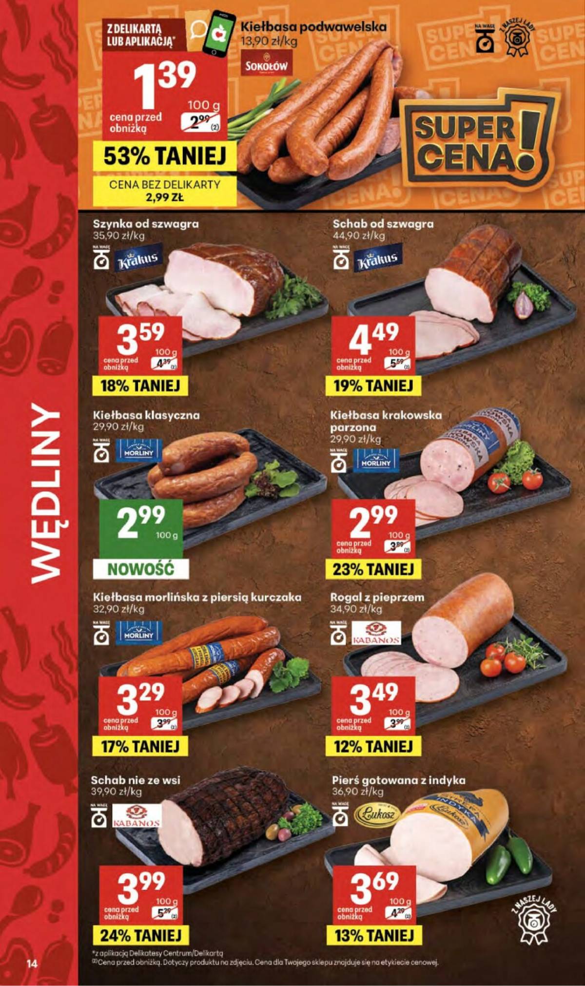 Delikatesy Centrum - Franczyza DC20 Czwartek 14 puslapis