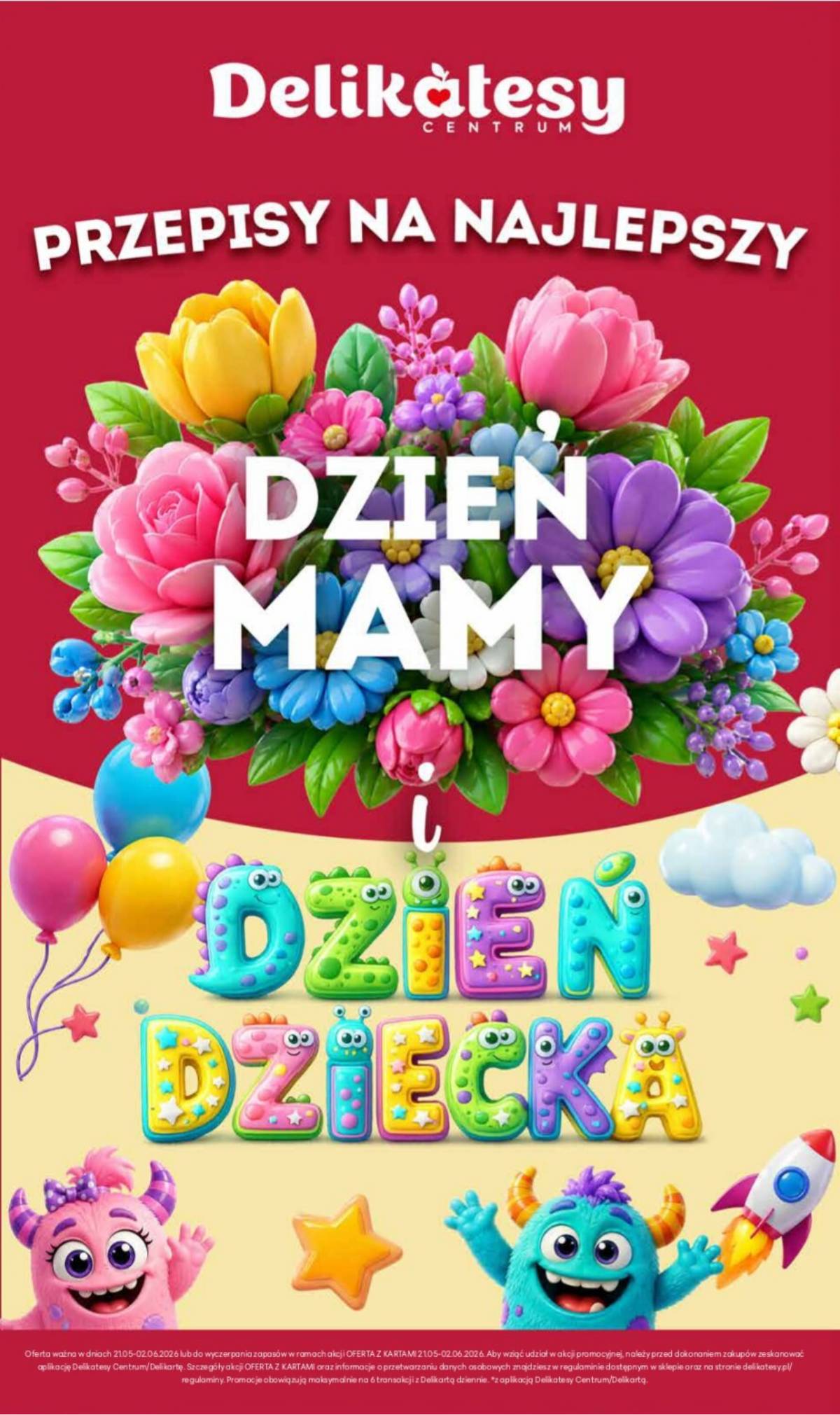 Delikatesy Centrum - Katalog Dzień Mamy i Dzień Dziecka DC21-DC22 1 puslapis