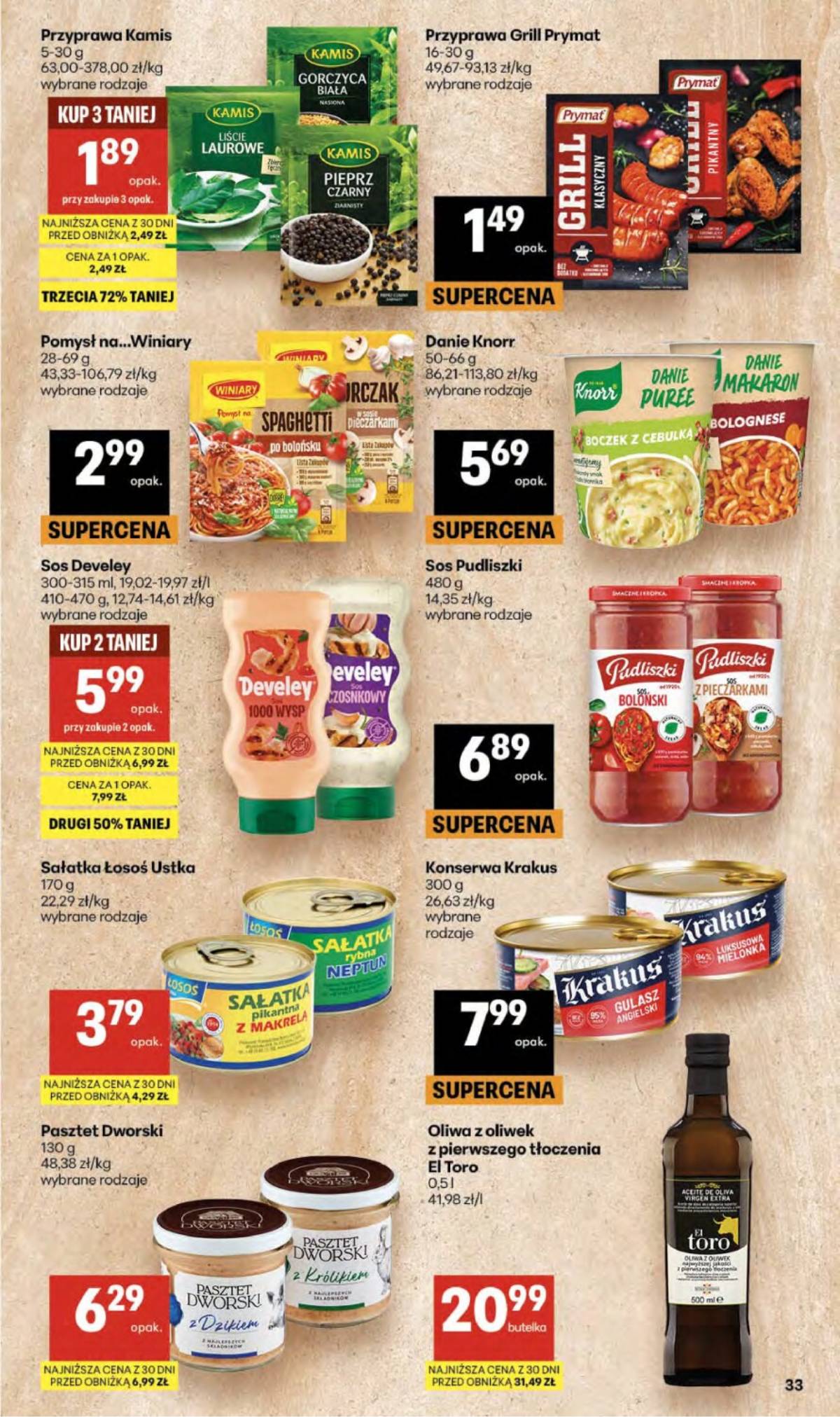 Delikatesy Centrum - Franczyza DC25 Czwartek 33 puslapis