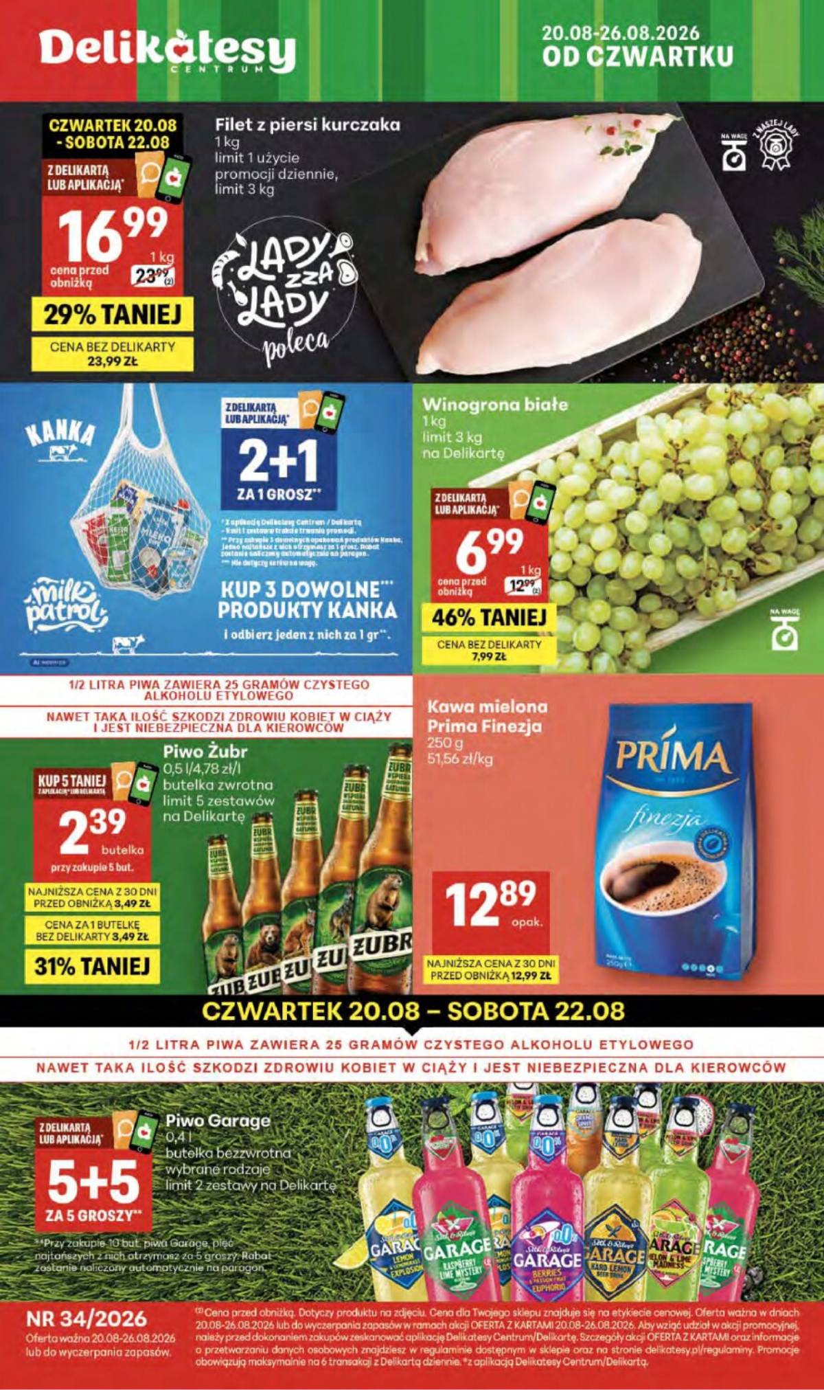 Delikatesy Centrum - Franczyza DC34 Czwartek 1 puslapis
