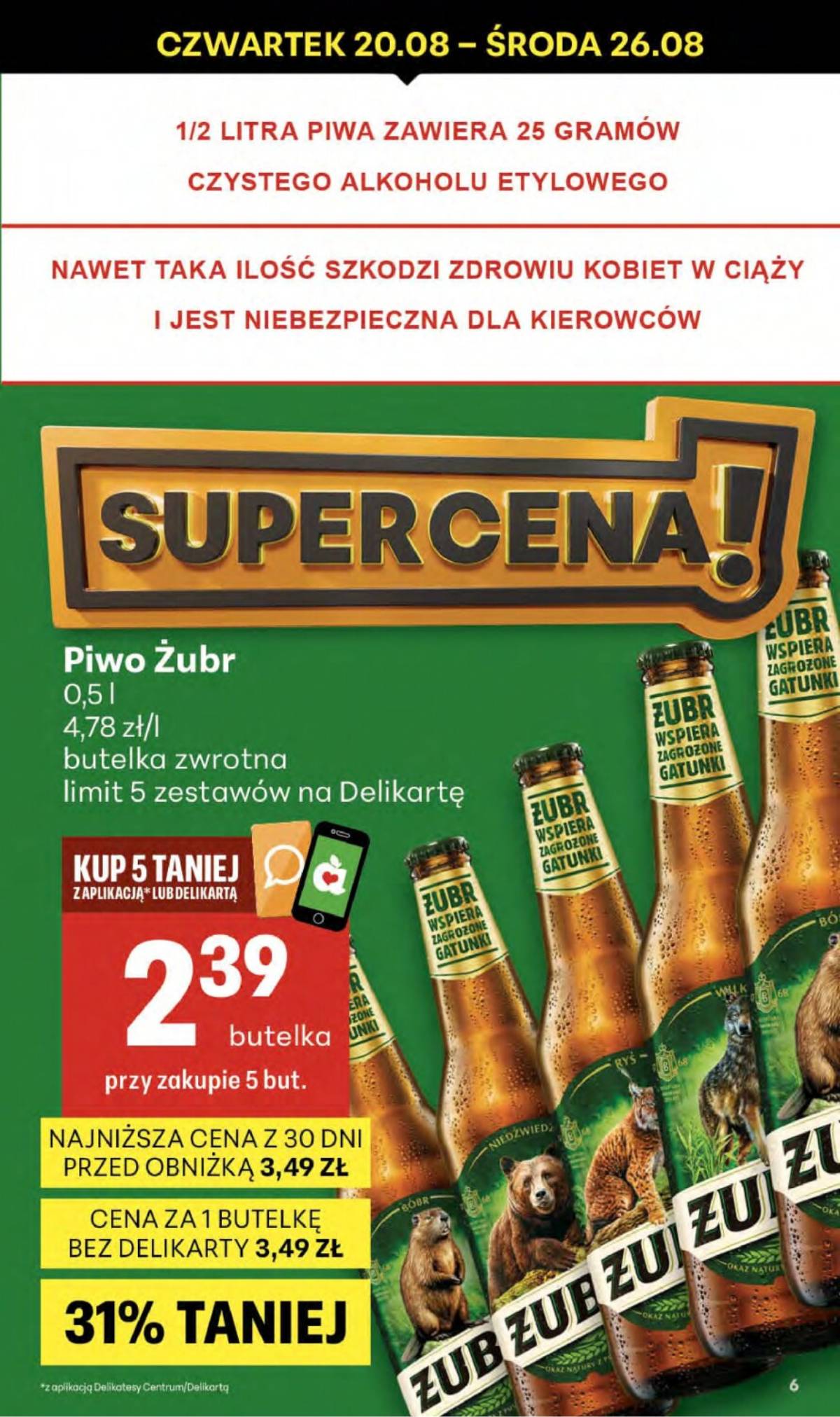 Delikatesy Centrum - Franczyza DC34 Czwartek 6 puslapis