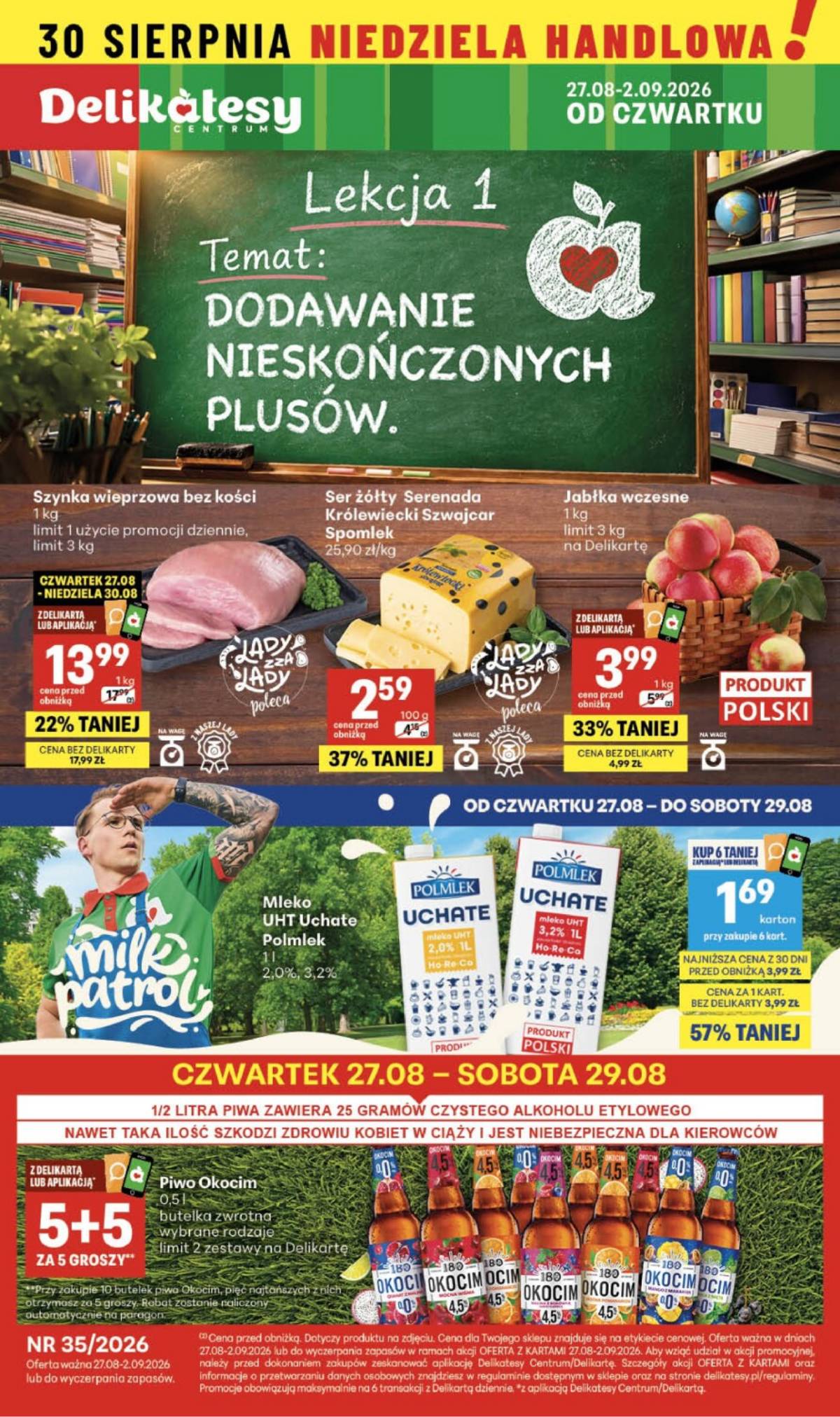 Delikatesy Centrum - Franczyza DC35 Czwartek 1 puslapis