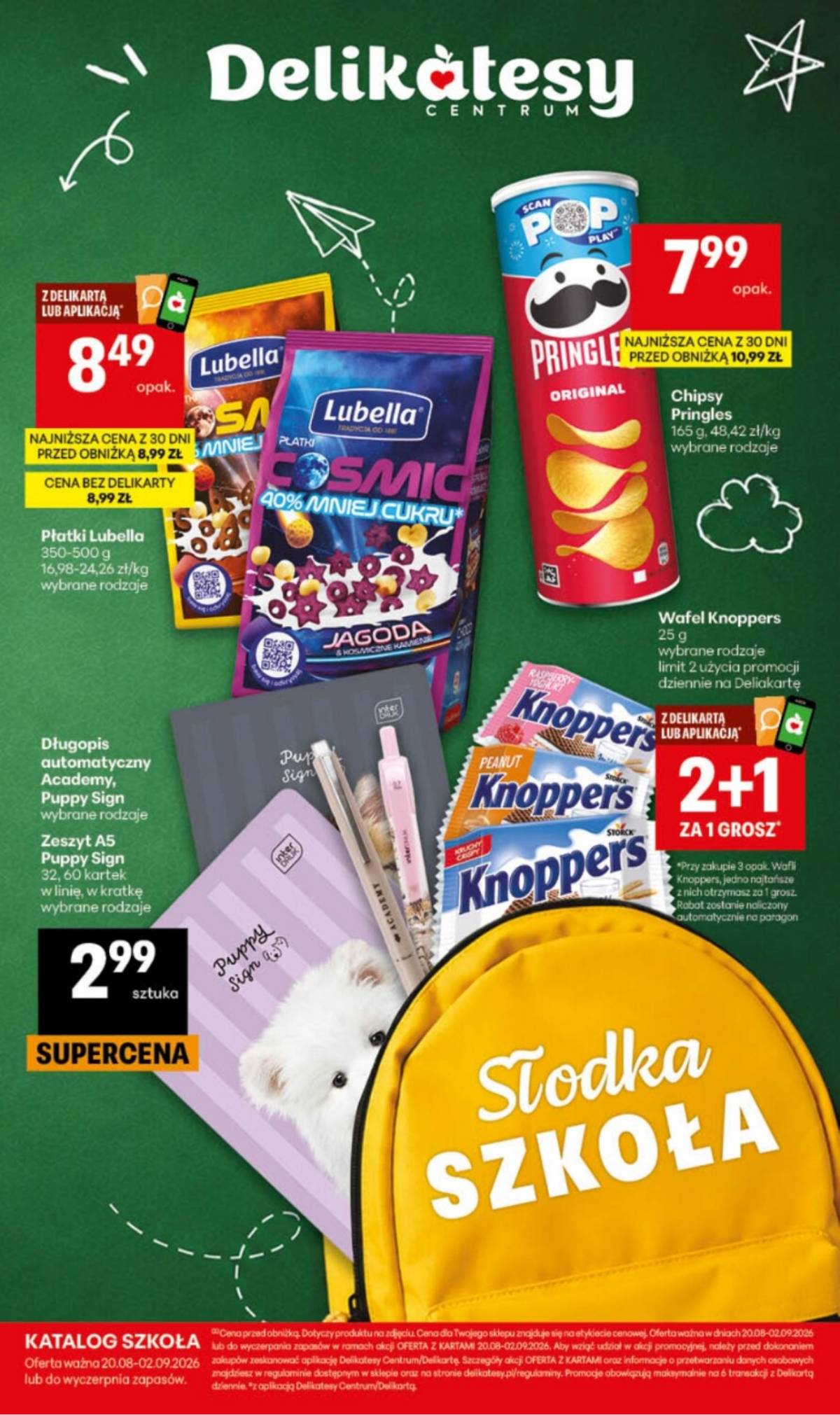 Delikatesy Centrum - Katalog Szkoła DC34-DC35 1 puslapis