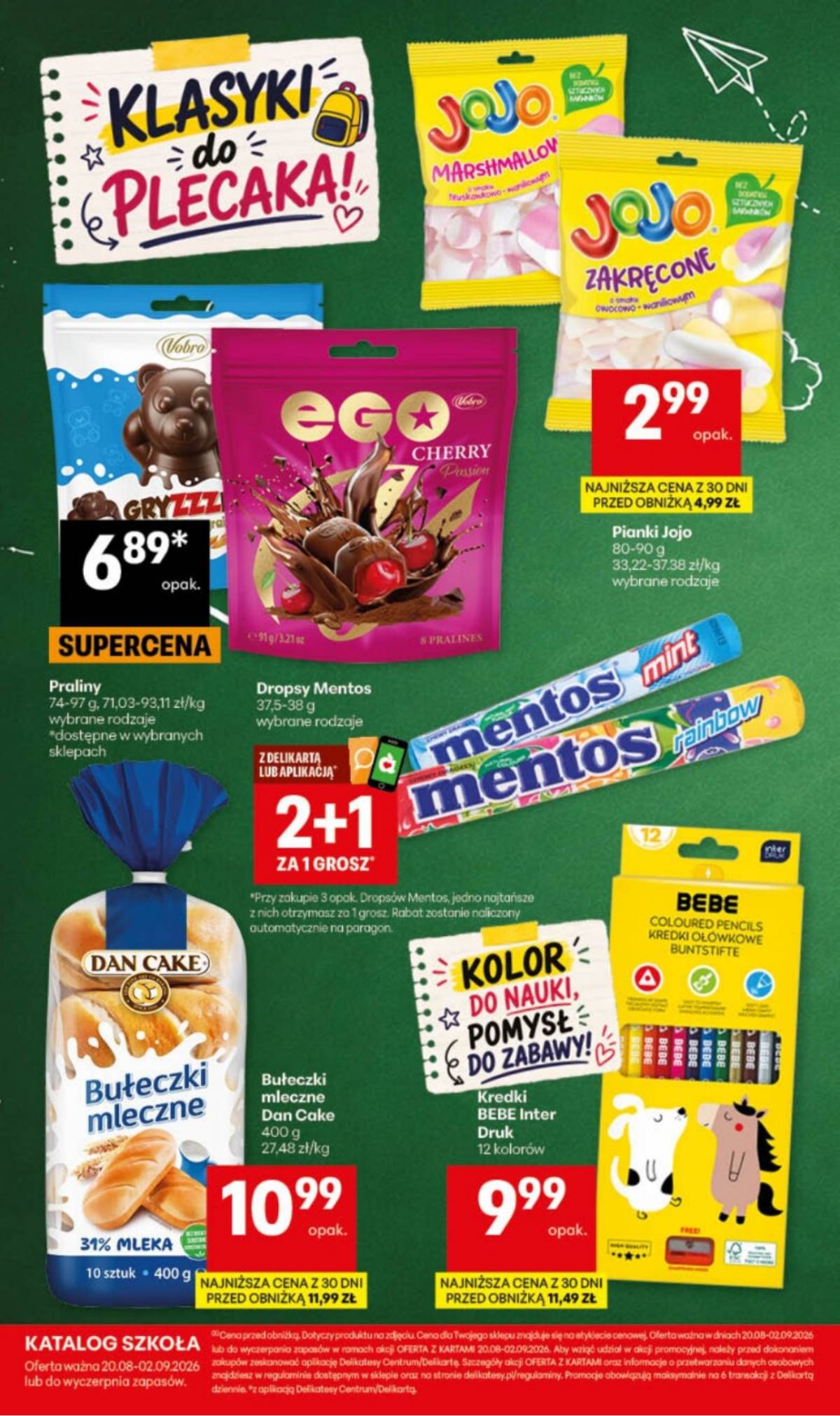 Delikatesy Centrum - Katalog Szkoła DC34-DC35 20 puslapis