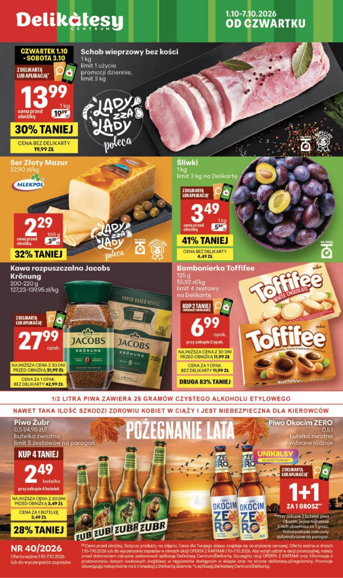Delikatesy Centrum - Franczyza DC40 Czwartek 1 puslapis