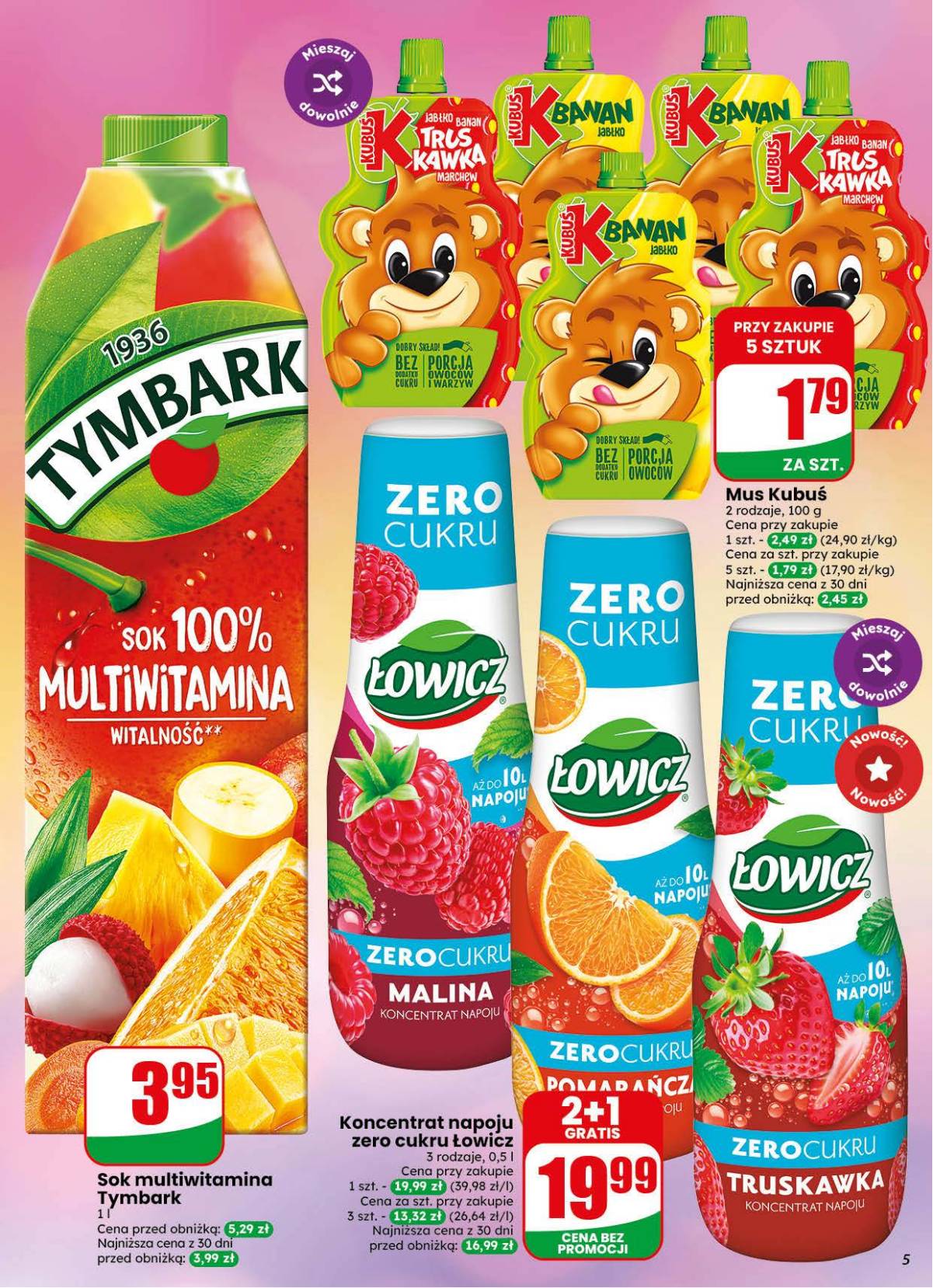 Dino - Dino akcijų leidinys 5 puslapis