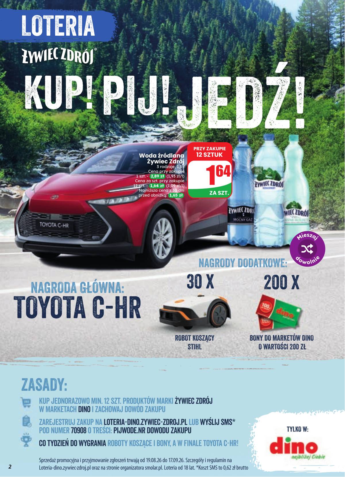 Dino - Dino akcijų leidinys 2 puslapis