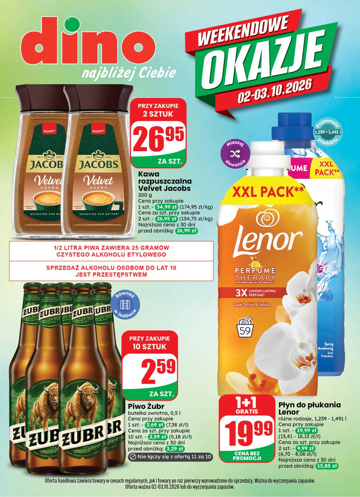 Dino - Dino akcijų leidinys 1 puslapis