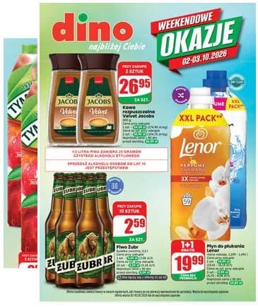 Dino - Dino akcijų leidinys 2026-10-02 – 2026-10-03