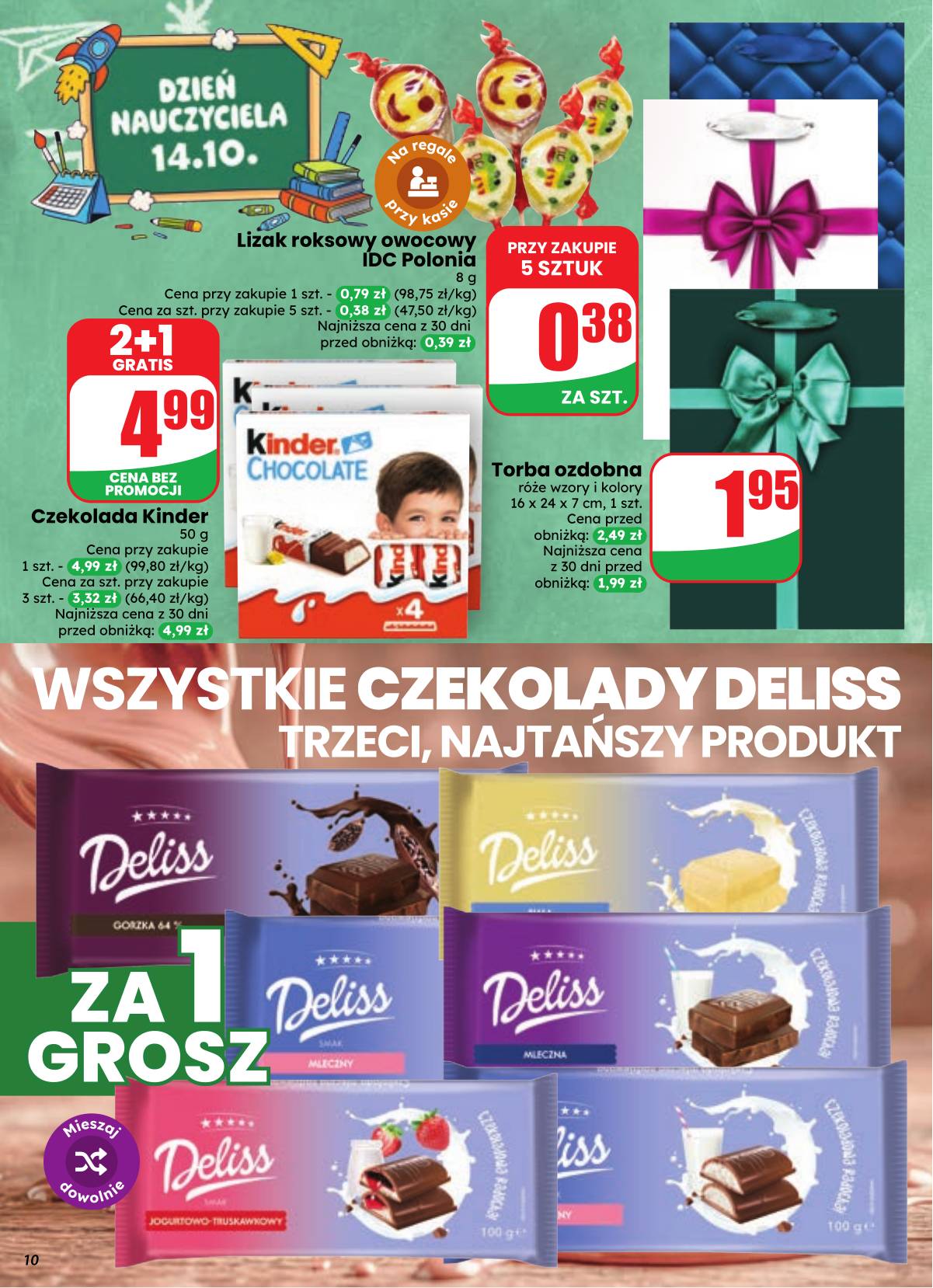 Dino - Dino akcijų leidinys 10 puslapis