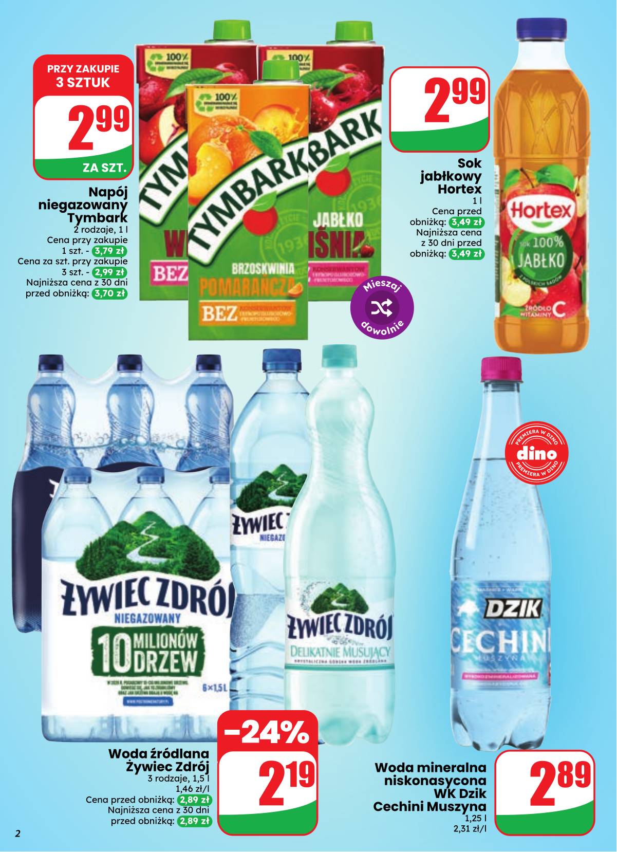 Dino - Dino akcijų leidinys 2 puslapis