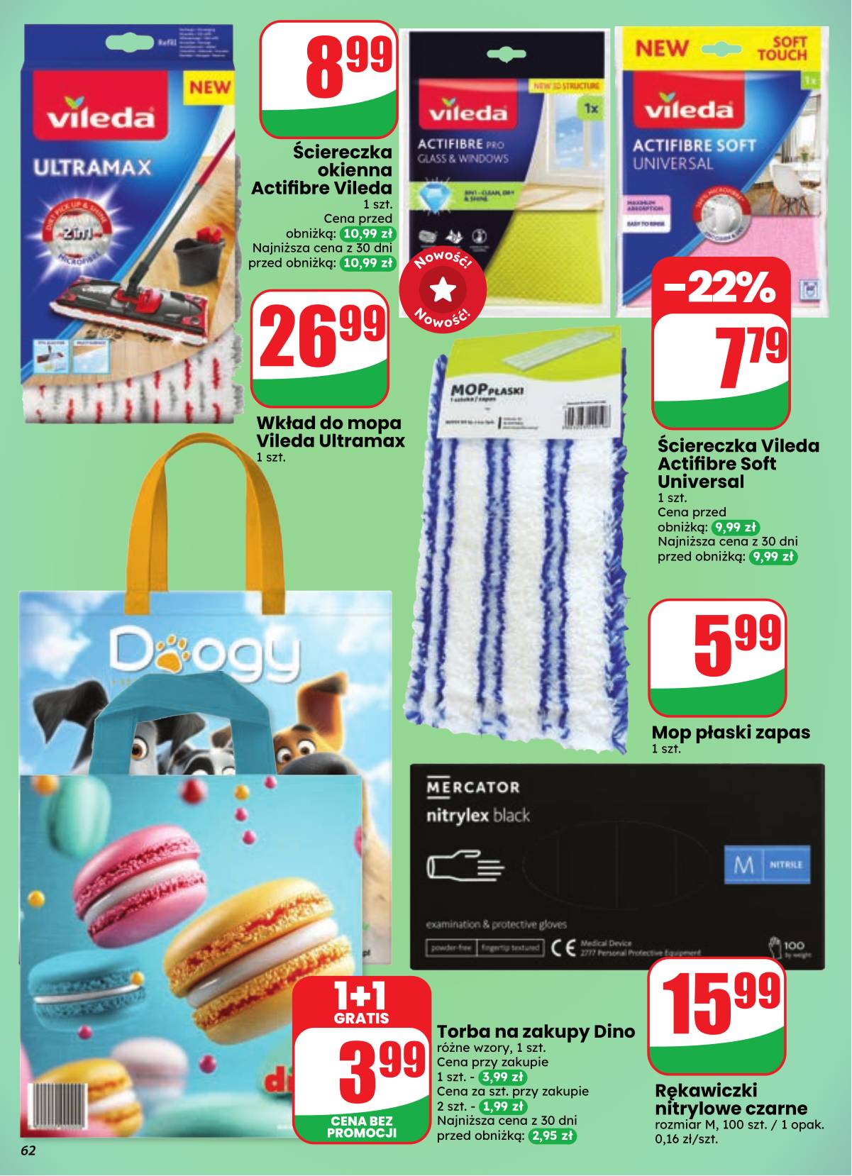 Dino - Dino akcijų leidinys 62 puslapis