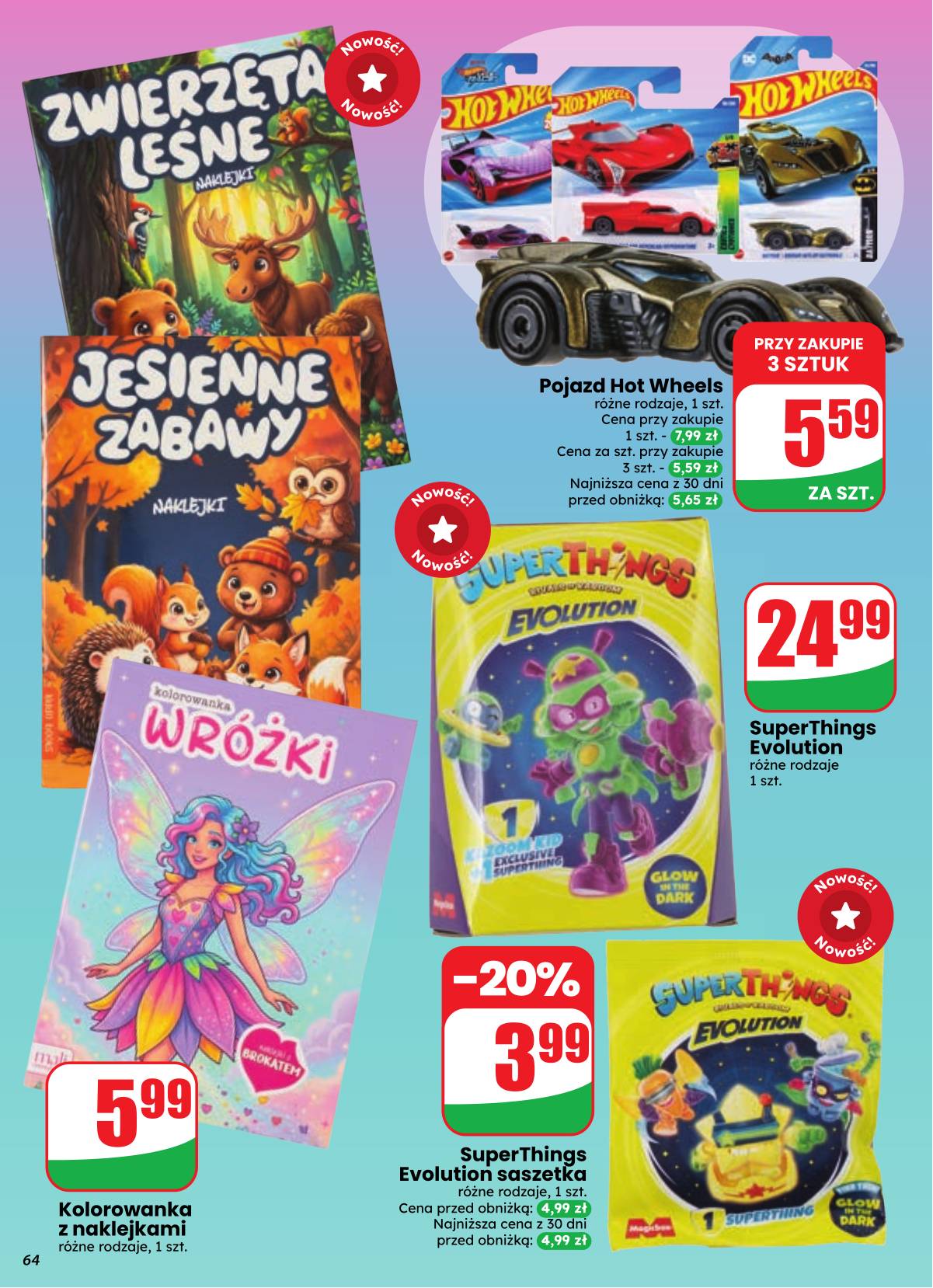 Dino - Dino akcijų leidinys 64 puslapis