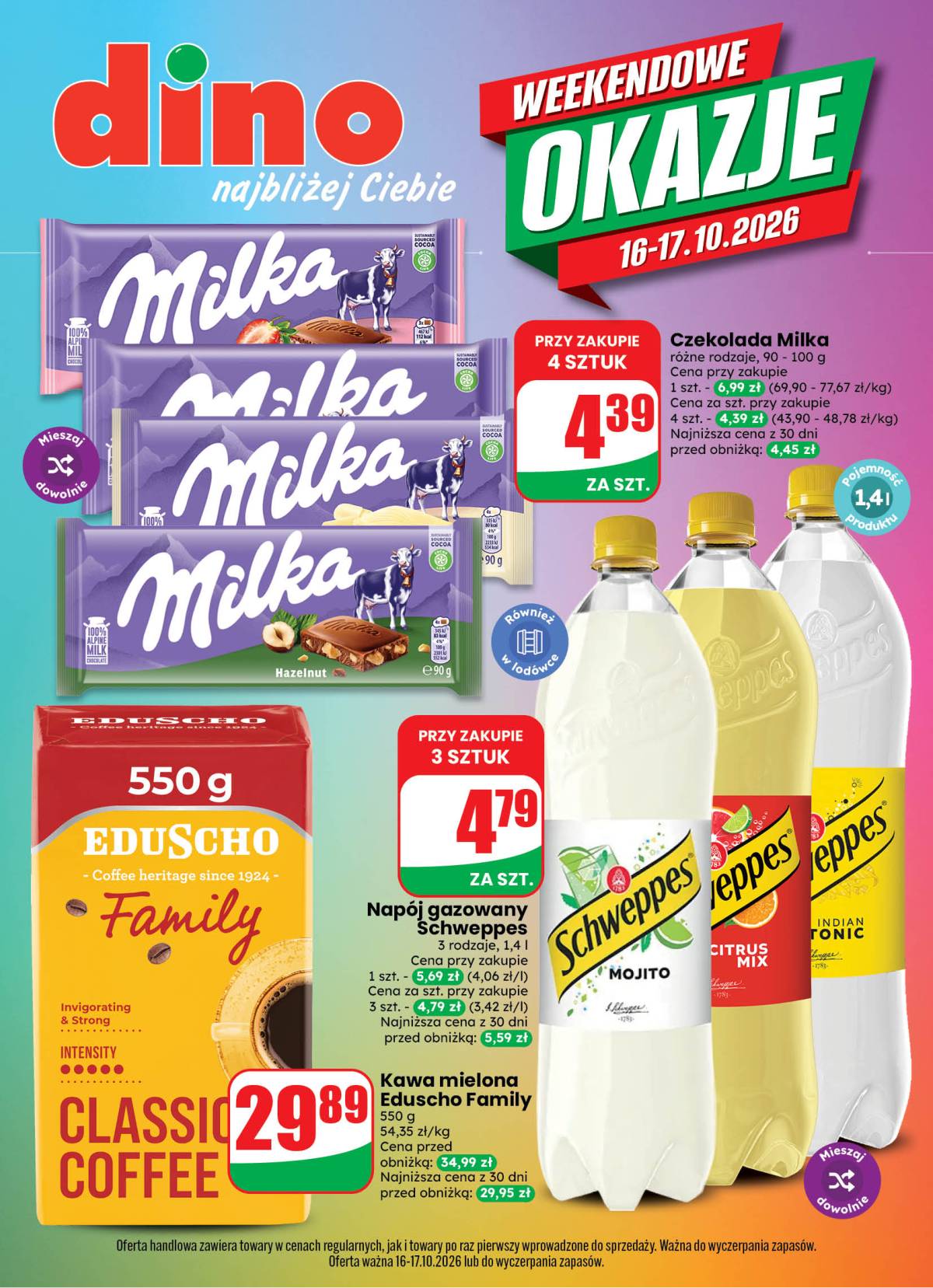 Dino - Dino akcijų leidinys 1 puslapis