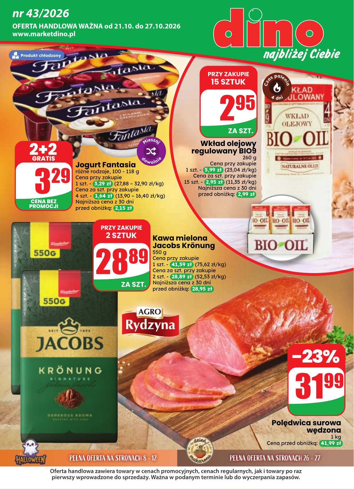 Dino - Dino akcijų leidinys 1 puslapis