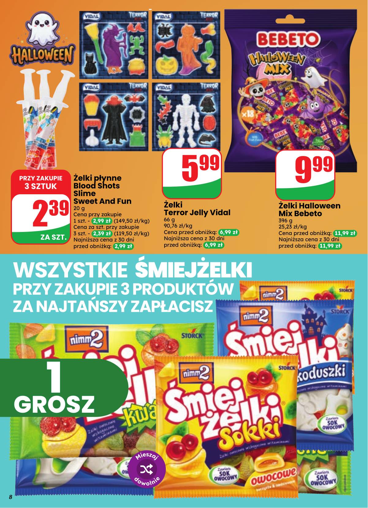 Dino - Dino akcijų leidinys 8 puslapis
